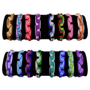 Friendship Bracelets Colorful Handmade Assorted 200 Pack Wholesale 