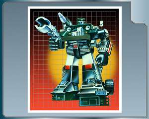HOUND vinyl decal Transformers G1 Autobots Box sticker  