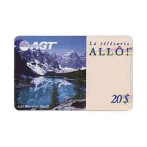  Collectible Phone Card $20. Lake Moraine (Banff, Alberta 
