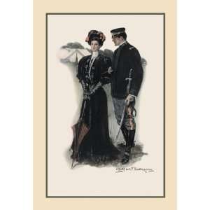  The General and the Lady 12x18 Giclee on canvas