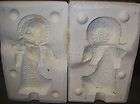 Ceramic Mold Molds DECO ANGEL WITH HARP 8 tall