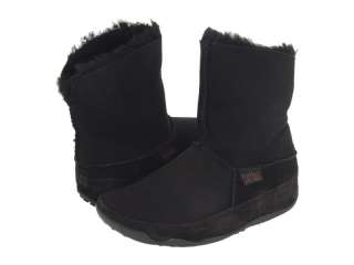 FITFLOP MUKLUK SUEDE BLACK Womens Toning Boots NWT  