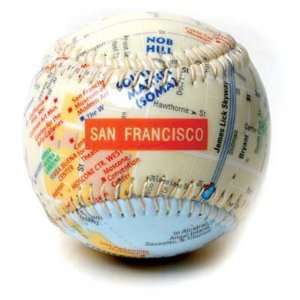  Baseball San Francisco City Map Sports