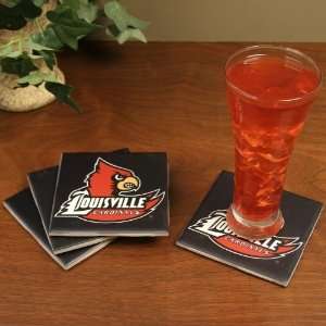    Louisville Cardinals 4 Pack Ceramic Coasters