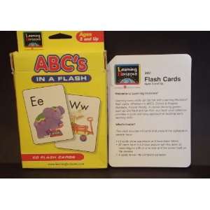 ABCS In A Flash (50 Flash Cards) Learning Horizon Books