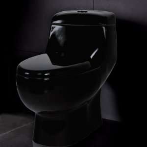  Contemporary European Toilet With Seat Included Dual Flush 