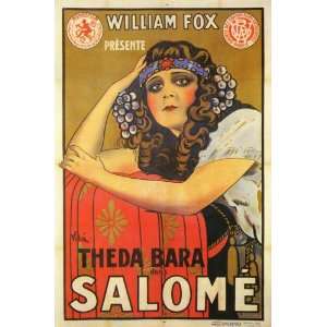 Salome Movie Poster (11 x 17 Inches   28cm x 44cm) (1918) French Style 