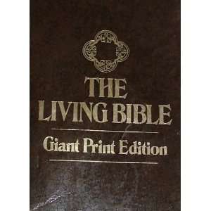  THE LIVING BIBLE Giant Print Edition hOLY SPIRIT Books