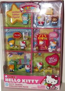 Hello Kitty World   CITY TRAVEL COLLECTOR PACK   21 pcs   Limited 