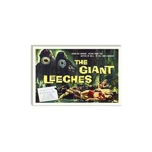  Attack of the Giant Leeches Vintage Horror Movie Poster 