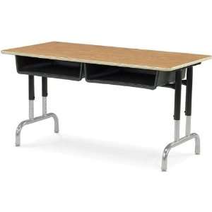   7900 Series Laminate Plywood Top Double Student Desk