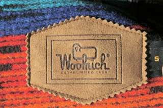   WOOLRICH Indian Blanket  Southwestern Hooded JACKET Size Small USA