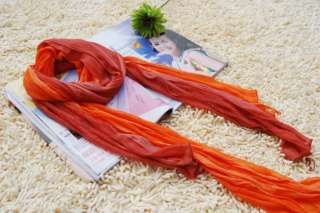New pure color Soft long Wrap Scarf colorful pick gift  