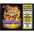 LA Lakers 2009 NBA Champions 12x15 inch Collectible Sports Print 