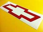 HUGE Chevy Bowtie Logo Decal Sticker *RED* 36 CHEVROLET