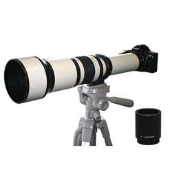 Rokinon 650 2600mm Canon Telephoto Zoom Lens  