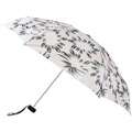 Leighton 41 inch White Raindrop Compact Umbrella 