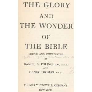  The Glory and the Wonder of the Bible, For Family Reading 