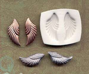 Handmade Polymer Clay Mold A Pair of small Angel wings  