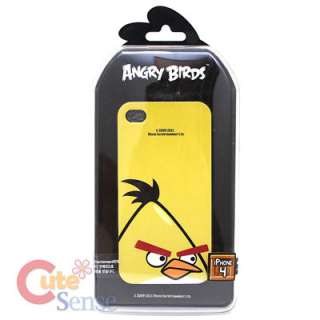 Angry Birds i phone case 4G 4GS Rovio Hard Phone Case Yellow 2