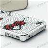   lovely HelloKitty Hard Crystal Case for Apple iPhone 4G 4S PC148