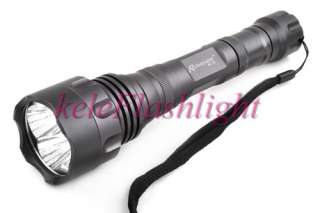 Romisen Tactical T5 650L CREE LED Flashlight Pre Switch  
