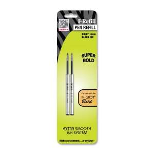 Zebra Pen F Series Pen Refill fit F 301,F 301Ultra,F 402, F 701,F 605 