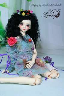 Flora Doll Leaves 1/4 girl SUPER DOLLFIE size MSD bjd  