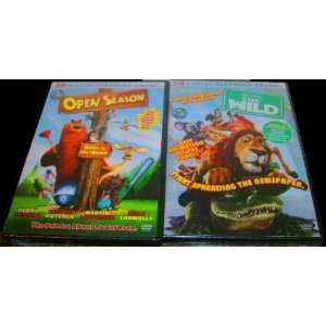 Open Season and the Wild 2 Pack DVD Set
