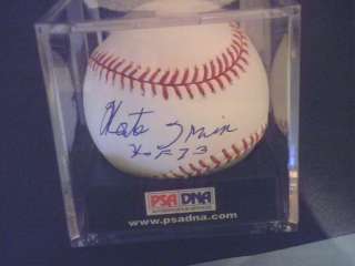 MONTE IRVIN Signed OML Baseball PSA/DNA Graded 10 Ball Of Fame HOF 