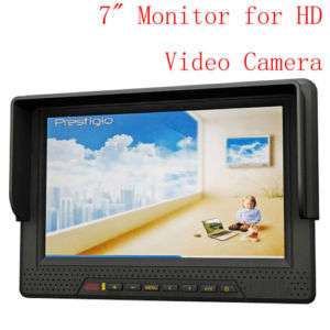 HDMI Component Monitor for HD Video Camera + Battery  