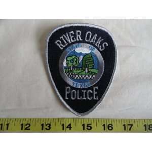  River Oaks Texas Police Patch 