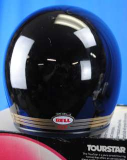 Bell Tourstar Black Motorcycle Helmet Sz 7 Small DOT  
