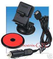 GARMIN CAR SUCTION CUP MOUNT w/CRADLE & 12V POWER CABLE for NUVI 650 