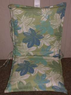 Outdoor Patio Chair Cushion ~ Aruba NEW  