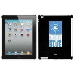  Autism Speaks Light it Up Blue design on new iPad & iPad 2 