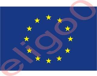 EUROPEAN UNION flag sticker decal nations bumper  