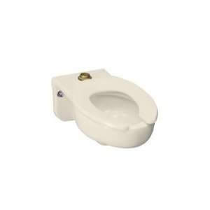  Kohler Wall Hung Toilet Bowl w/Top Spud K 4450 C 47 Almond 