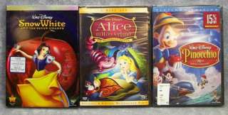 New Sealed 10 Walt Disney DVD Lot Mulan UP Alice In Woderland SNOW 