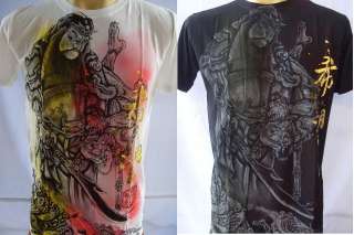 Emperor Eternity Guan Yu Chinese God Tattoo T shirt M L  