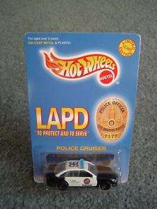 LAPD Police Cruiser Limited Edition Hot Wheels  