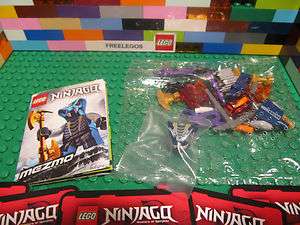 Lego Ninjago 9555 MEZMO Snake Booster Pack w/ cards, spinner weapons 