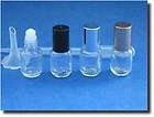   Mini Glass Roll on Bottles   Black, Silver or Gold Caps   6ml / 1/5oz