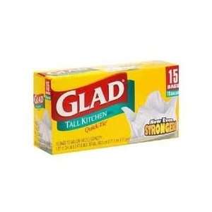    Glad Tall Kitchen Bag 15 Counts, Pack of 12