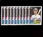   UNGRADED 1989 TOPPS TRADED KEN GRIFFEY JR RC LOT ALL NM MT  