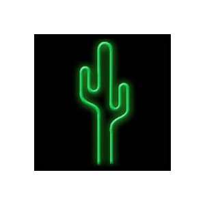  Large Saguaro Cactus Neon Sculpture 11 x 28.5
