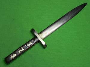 Vintage US Custom Made THEATER Stiletto Huge Fighting Knife  