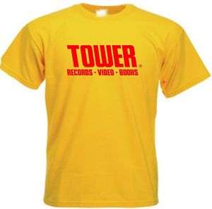 Tower Records T Tee Shirt Retro NEW  