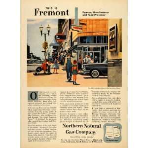  1957 Ad Northern Natural Gas Fremont Nebraska Oil Fuel 