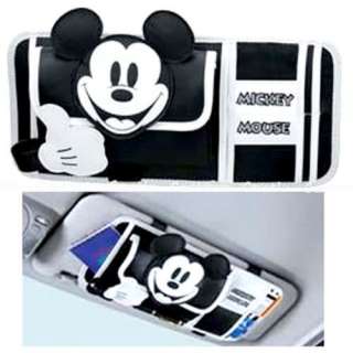 Mickey Mouse Car Sunshade Cover Sun Visor CD Holder  